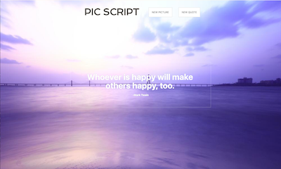 Pic Script